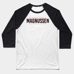 Kevin Magnussen Driver Name - 2022 Season #3 Baseball T-Shirt